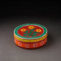  Kavad Handpainted Stainless Steel Multicolor Masala Box