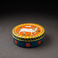  Kavad Handpainted Stainless Steel Multicolor Masala Box