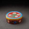  Kavad Handpainted Stainless Steel Multicolor Masala Box