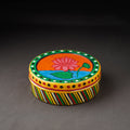  Kavad Handpainted Stainless Steel Multicolor Masala Box 