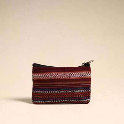  Multicolor Khun Fabric Quilted Coin Pouch