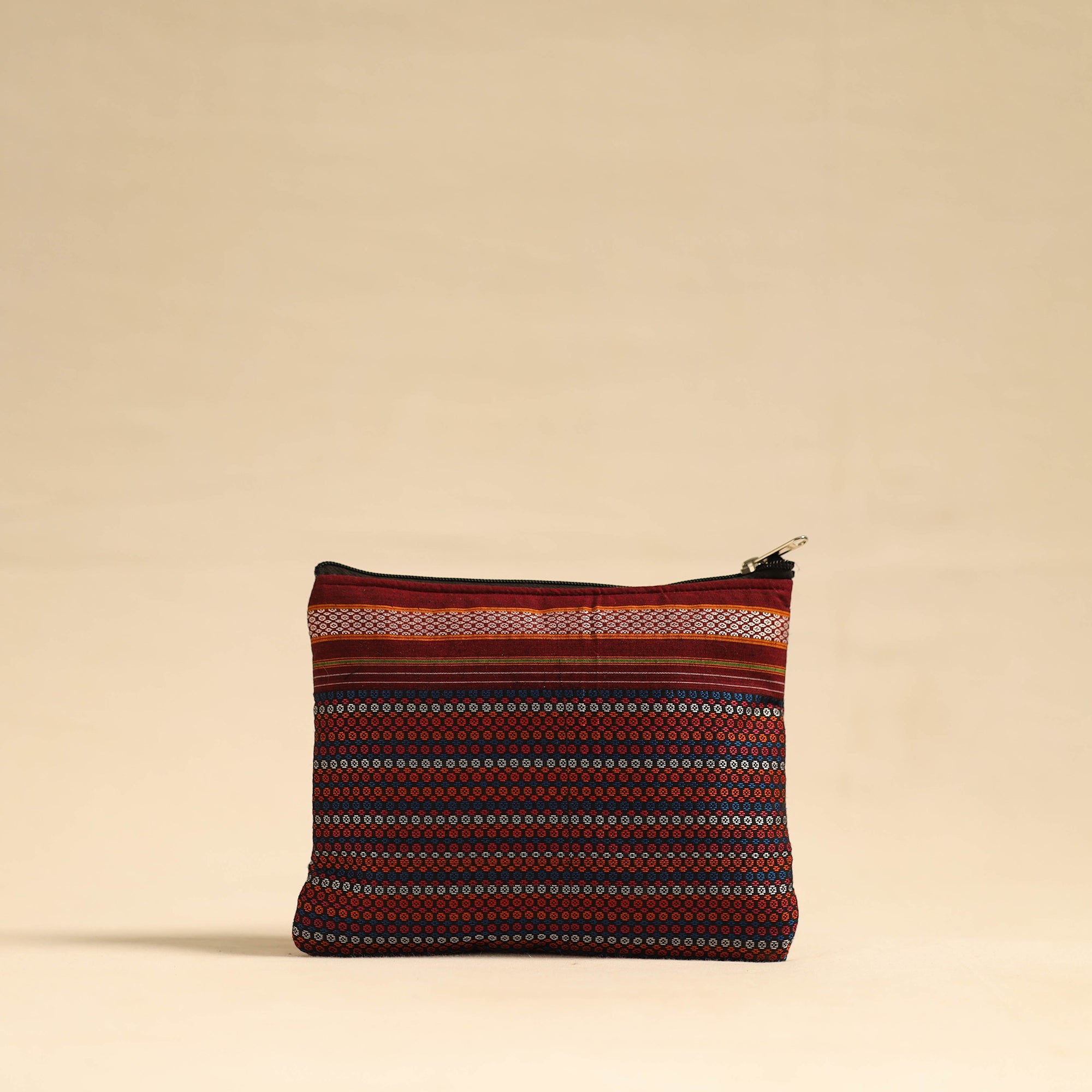  Multicolor Khun Fabric Quilted Cotton Utility Pouch