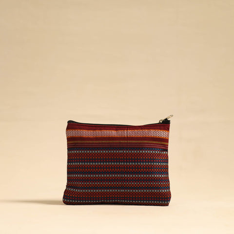  Multicolor Khun Fabric Quilted Cotton Utility Pouch