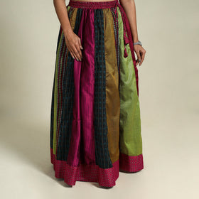 Buy Khun Patchwork 24 Kali Cotton Long Skirt