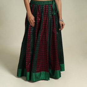 Buy Multicolor Khun Patchwork 24 Kali Cotton Long Skirt