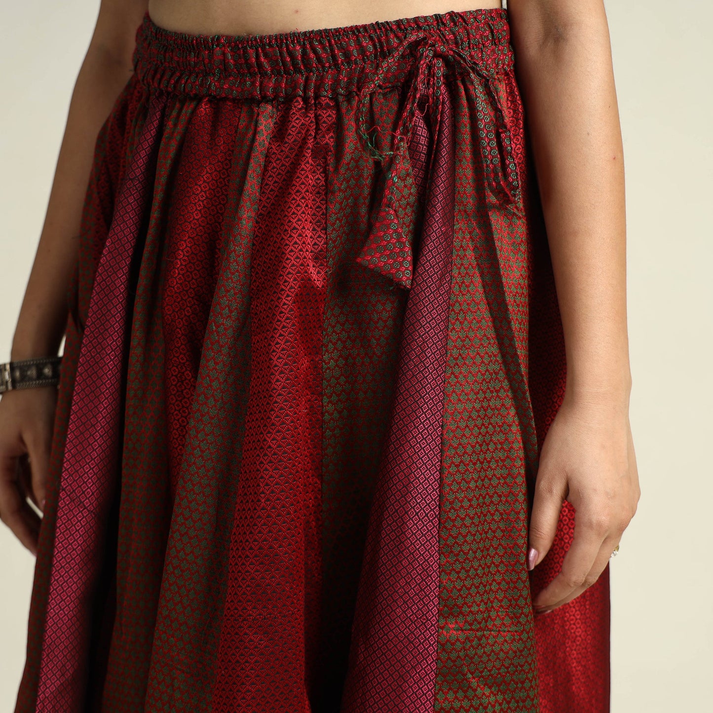  Khun Patchwork 24 Kali Cotton Long Skirt 07 