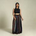 Buy Multicolor Khun Patchwork 24 Kali Cotton Long Skirt