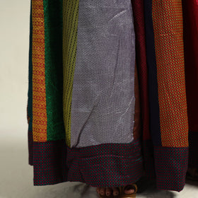 Multicolor - khun patchwork 24 kali cotton long skirt 08