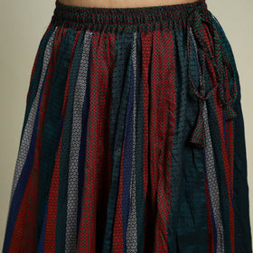 Buy Multicolor Khun Patchwork 24 Kali Cotton Long Skirt