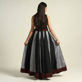 Multicolor - khun patchwork 24 kali cotton long skirt 12