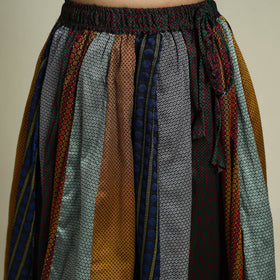 Buy Multicolor Khun Patchwork 24 Kali Cotton Long Skirt