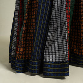 Buy Multicolor Khun Patchwork 24 Kali Cotton Long Skirt
