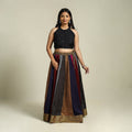  Multicolor Khun Patchwork 24 Kali Cotton Long Skirt