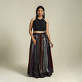 Multicolor - khun patchwork 24 kali cotton long skirt 18