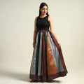 Multicolor - khun patchwork 24 kali cotton long skirt 20