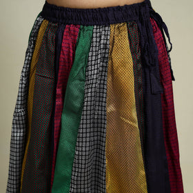 Multicolor - khun patchwork 24 kali cotton long skirt 21