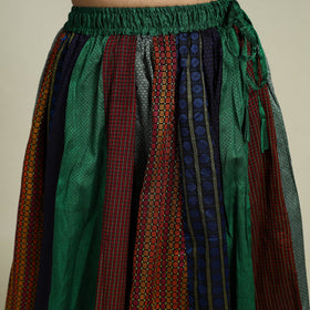 Buy Multicolor Khun Patchwork 24 Kali Cotton Long Skirt
