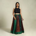 Buy Multicolor Khun Patchwork 24 Kali Cotton Long Skirt