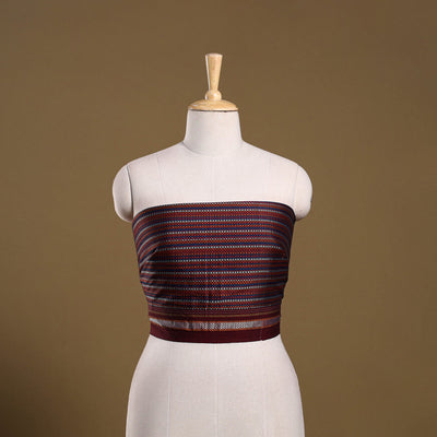 Khun weave cotton blouse piece 07 - handcrafted