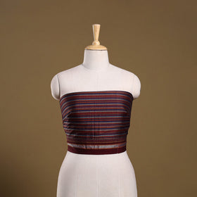 Khun weave cotton blouse piece 07 - handcrafted