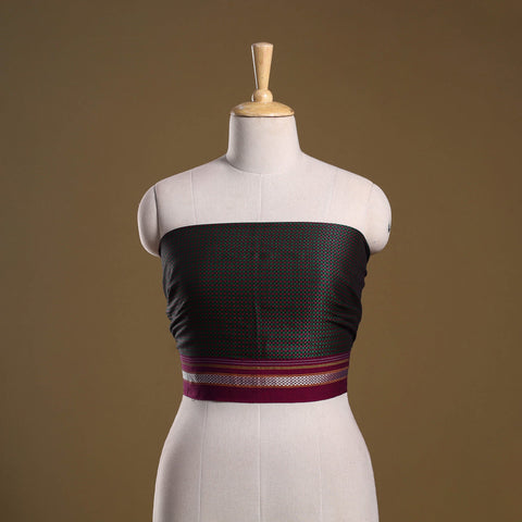 Khun weave cotton blouse piece 42 - handcrafted