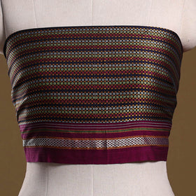 Khun weave cotton blouse piece 57 - handcrafted