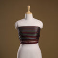 Khun weave cotton blouse piece 76 - handcrafted
