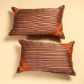  Khun Weave Cotton Pillow Covers (Set of 2) 