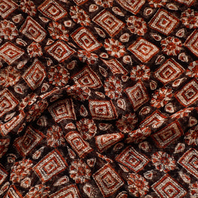 Traditional Bagru Print Fabric from Rajasthan