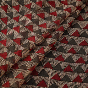 Kota doria cotton natural dyed hand block bagru print