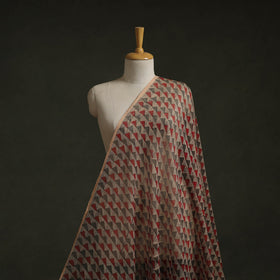 Kota doria cotton natural dyed hand block bagru print