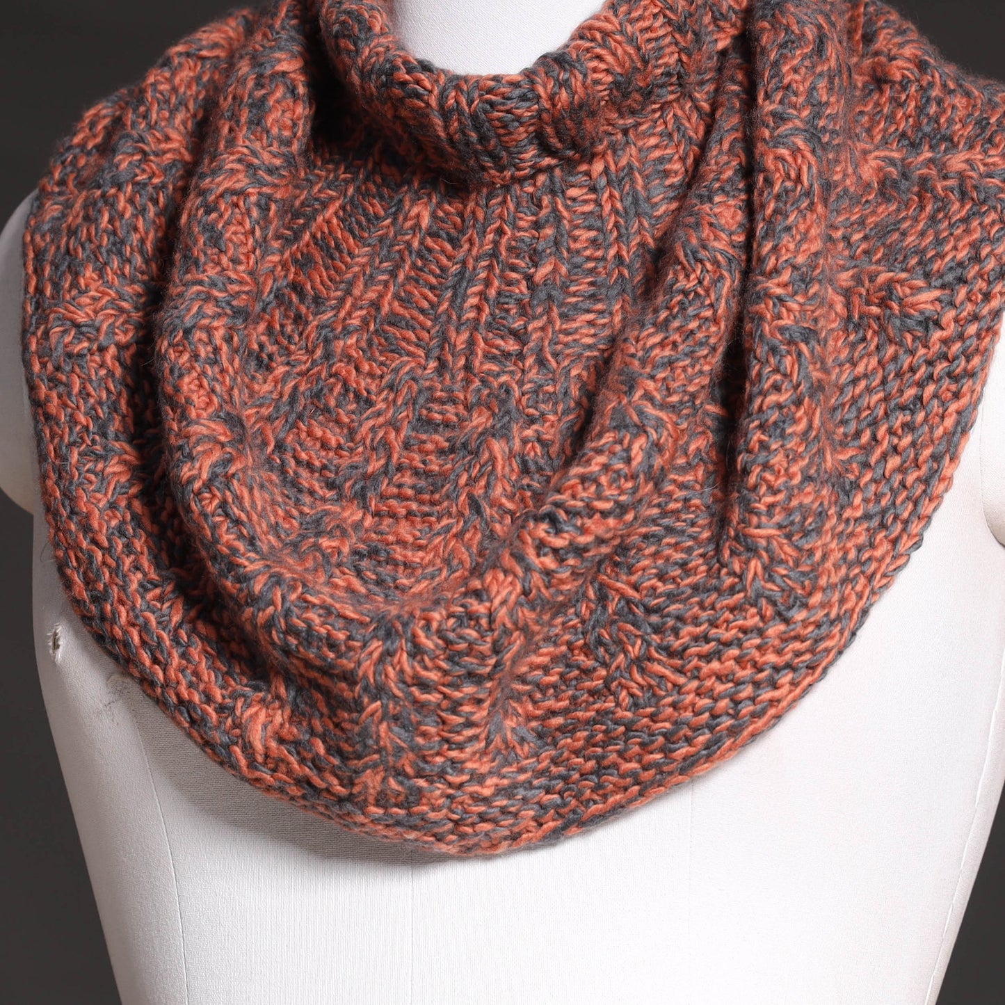  Kullu Karishma Handwoven Merino Wool Neck Warmer