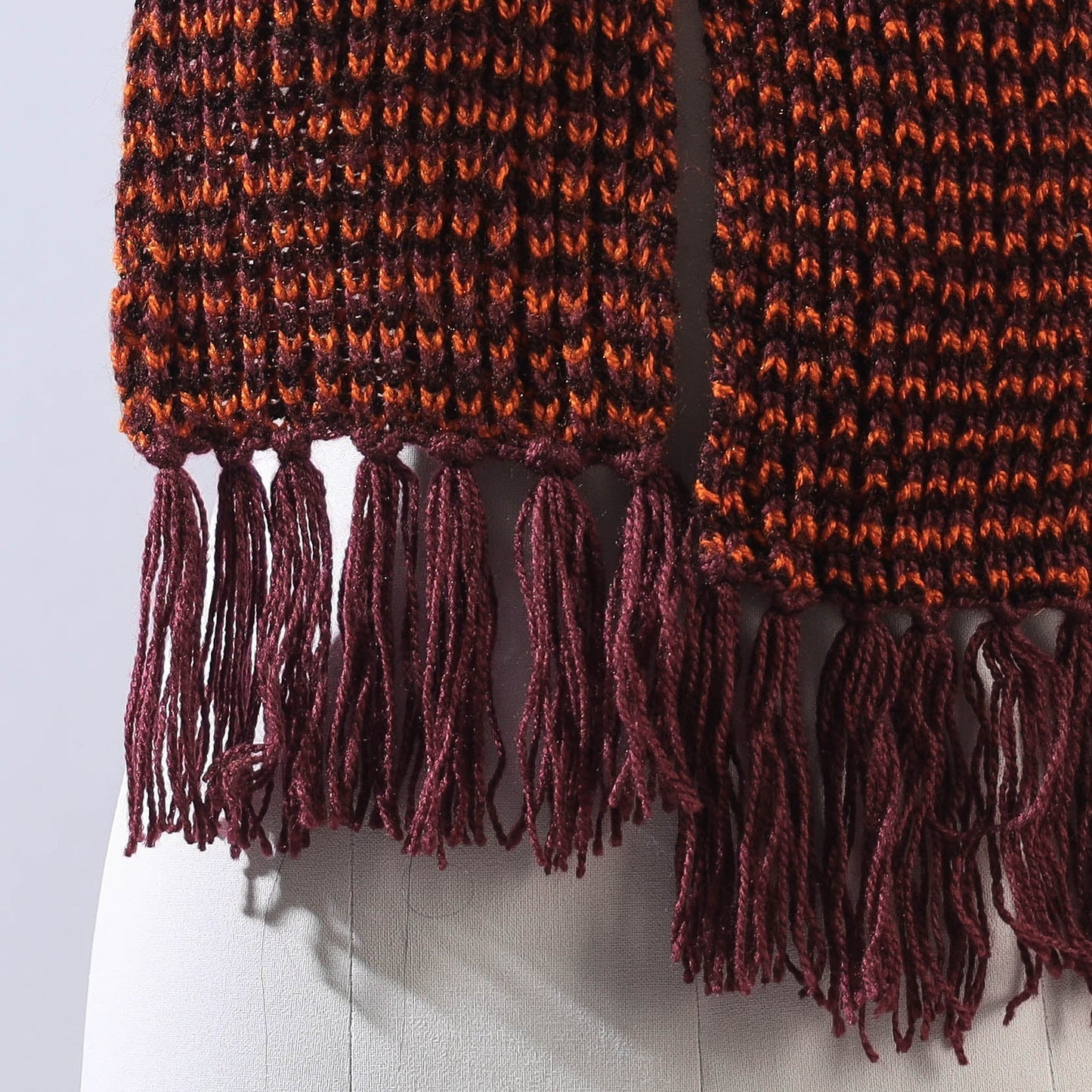  Kumaun Hand Knitted Woolen Muffler 