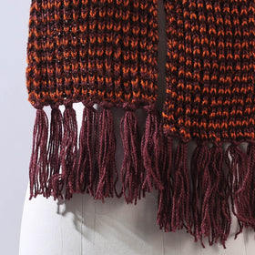  Kumaun Hand Knitted Woolen Muffler 