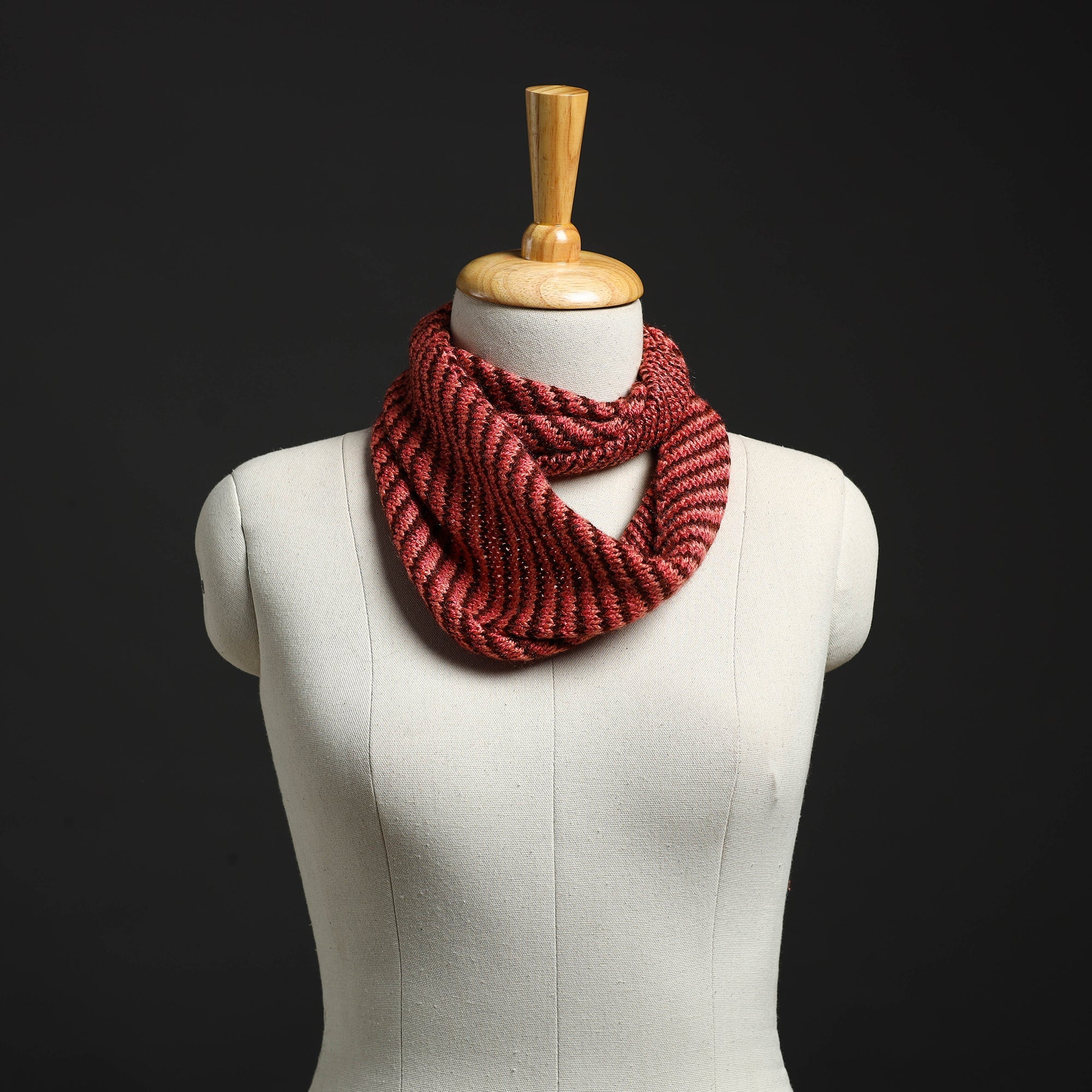  Kumaun Hand Knitted Woolen Neck Warmer