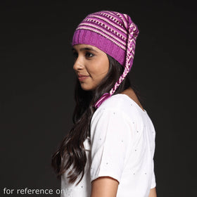  Kumaun Hand Knitted Woolen Sherpa Cap 