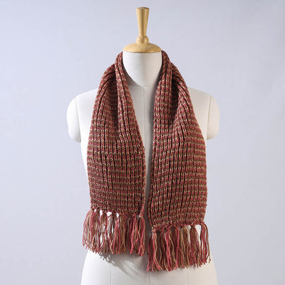  Kumaun Hand Knitted Woolen Muffler 