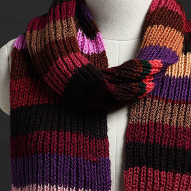  Kumaun Hand Knitted Woolen Muffler for Men & Women Online in India