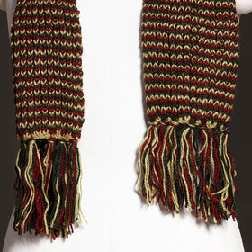  Kumaun Hand Knitted Woolen Muffler (90 in) 