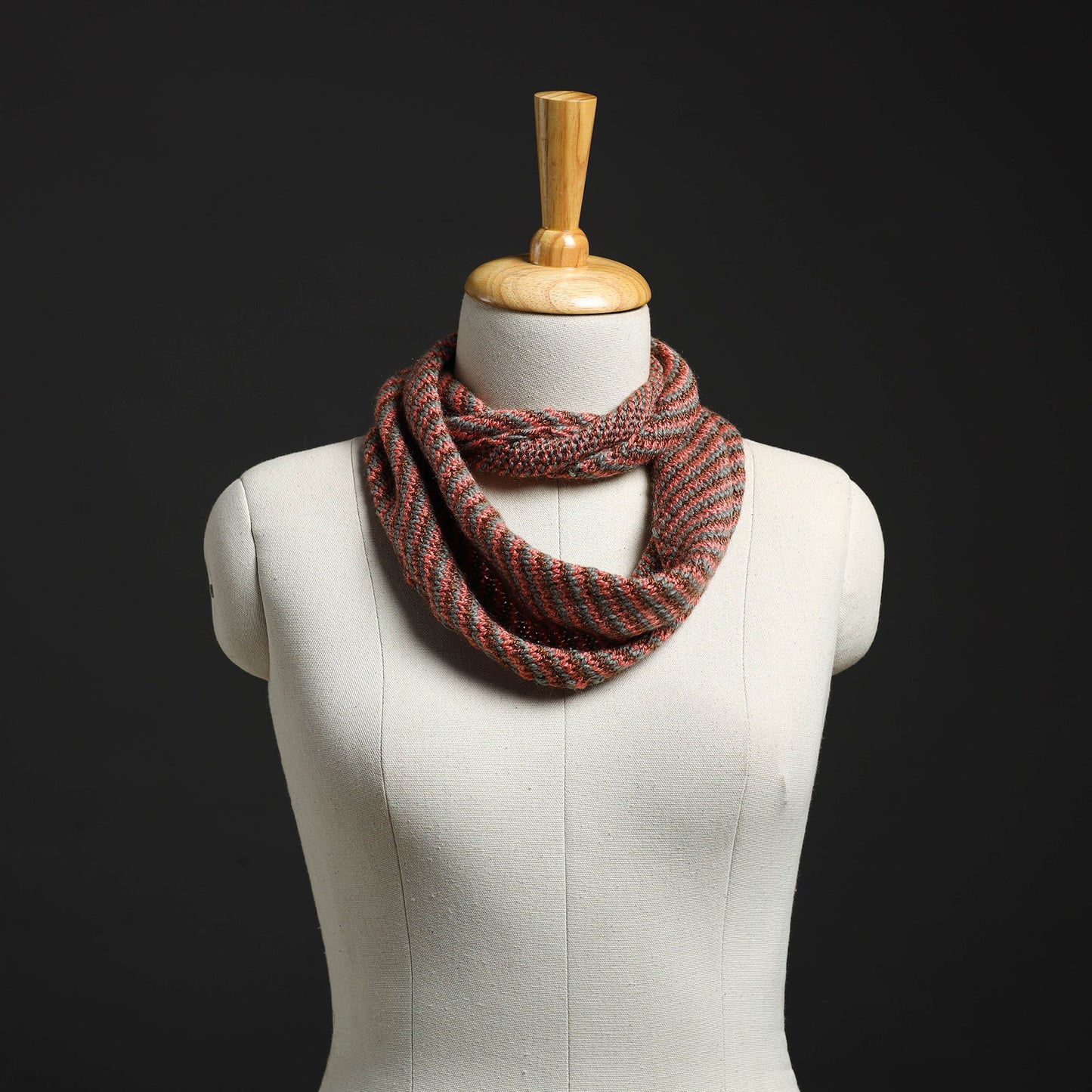  Kumaun Hand Knitted Woolen Neck Warmer