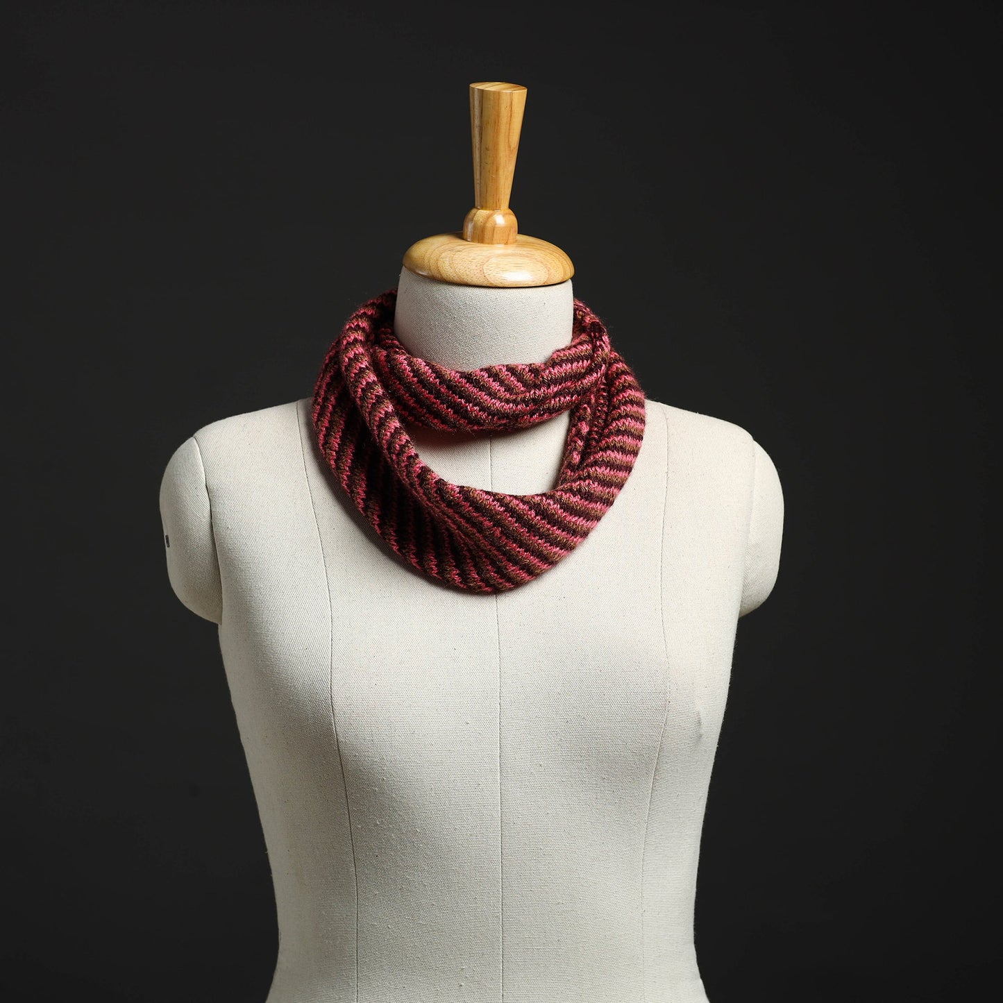  Kumaun Hand Knitted Woolen Neck Warmer