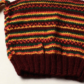  Kumaun Hand Knitted Woolen Sherpa Cap 