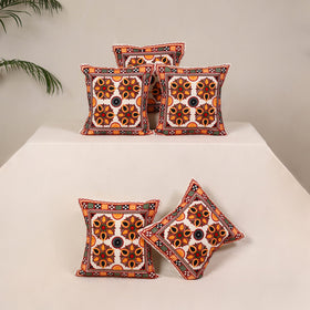 Multicolor - kutch aari hand embroidery cushion cover (set