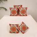 Multicolor - kutch aari hand embroidery cushion cover (set