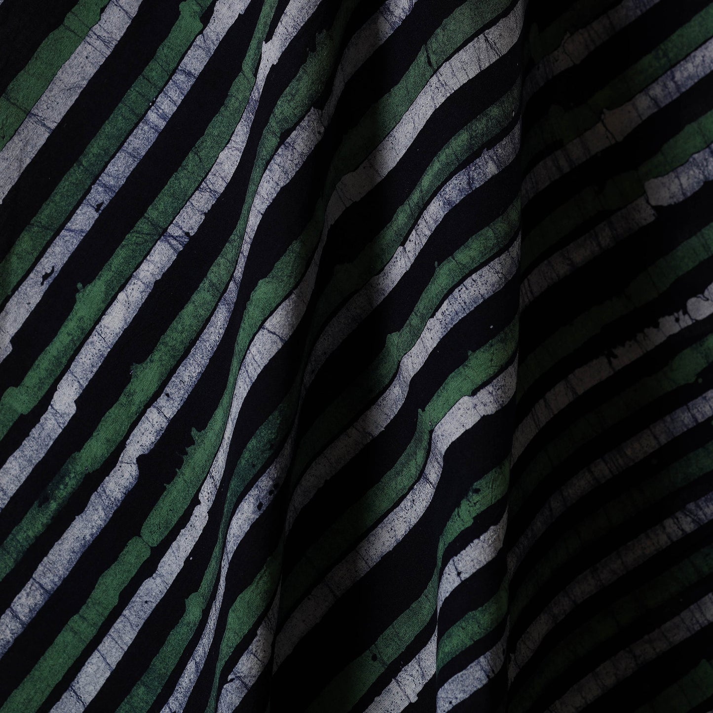 Multicolor - kutch batik cotton fabric 44 - handcrafted