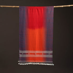 Kutch bhujodi handwoven merino wool stole 204 - handcrafted