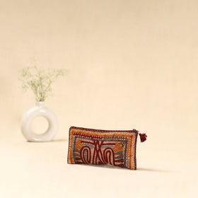 Kutch dhebariya hand embroidered clutch purse 17