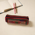 Kutch dhebariya hand embroidered pencil pouch 153