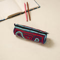 Kutch dhebariya hand embroidered pencil pouch 164