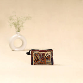Kutch dhebariya qatab hand embroidered coin pouch 140